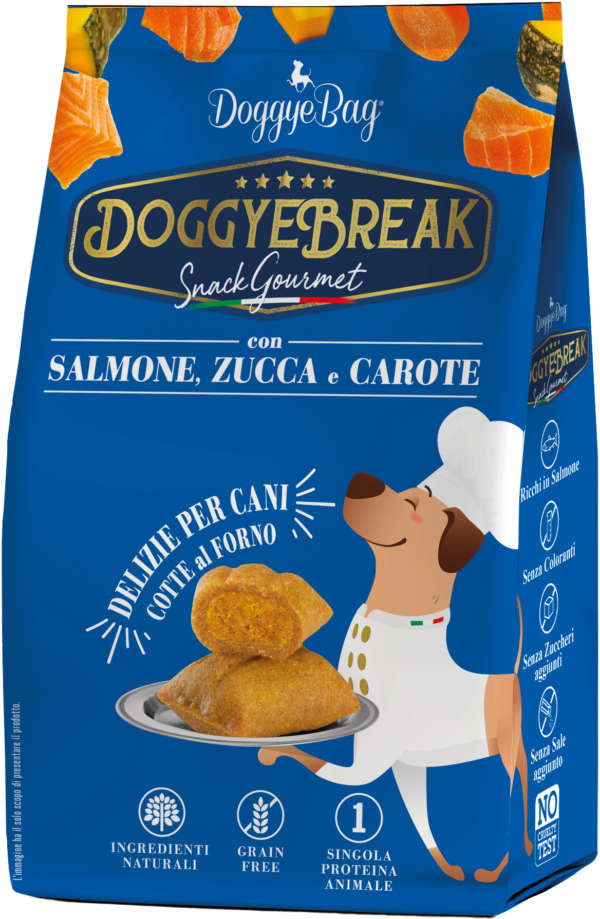 DoggyeBag DoggyeBreak Gourmet lazac csomagolás