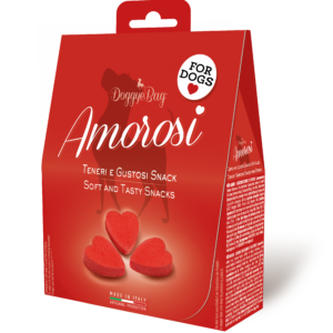 DoggyeBag Amorosi – puha, szív alakú jutalomfalat kutyáknak 90 g
