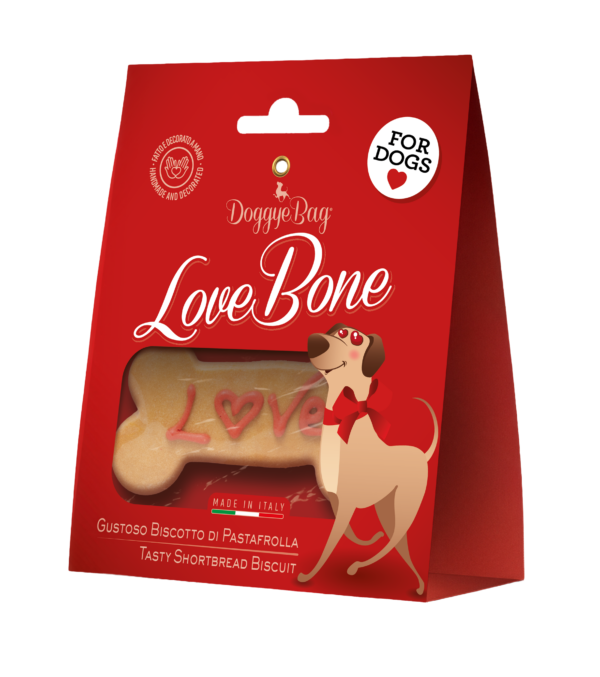 DoggyeBag Love Bone csomagolás