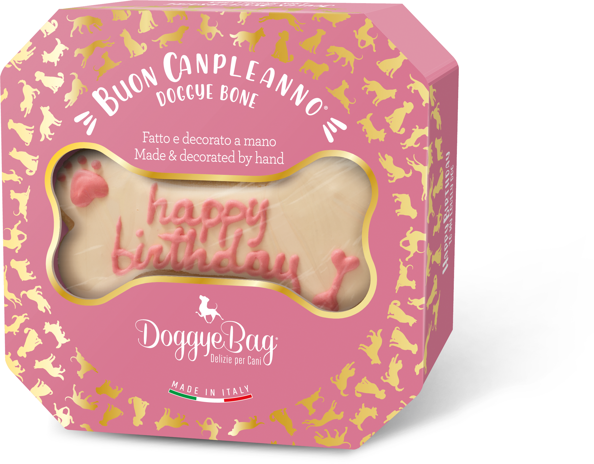 DoggyeBag Dog B-Day Bone – születésnapi kutyatorta gyertyával - Image 2