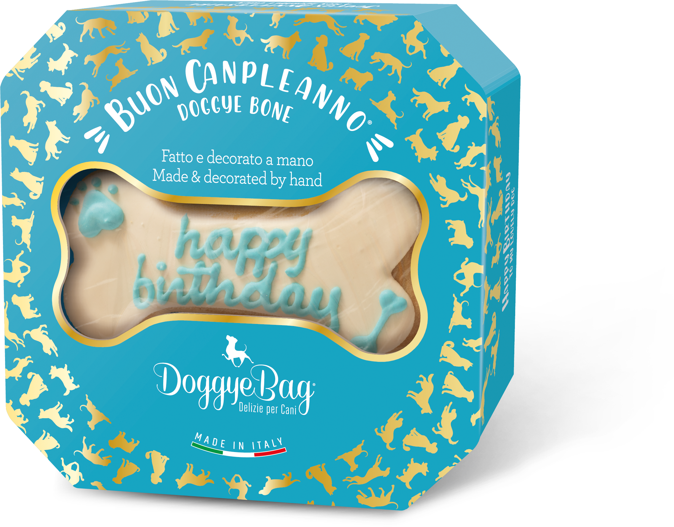 DoggyeBag Dog B-Day Bone – születésnapi kutyatorta gyertyával - Image 2