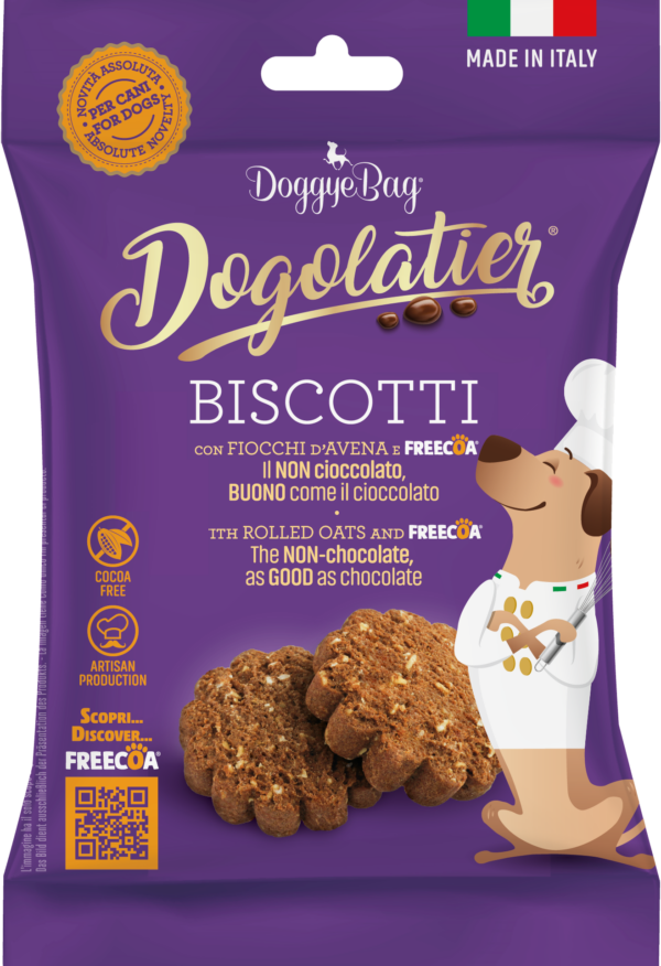 DoggyeBag Dogolatier Biscotti csomagolás