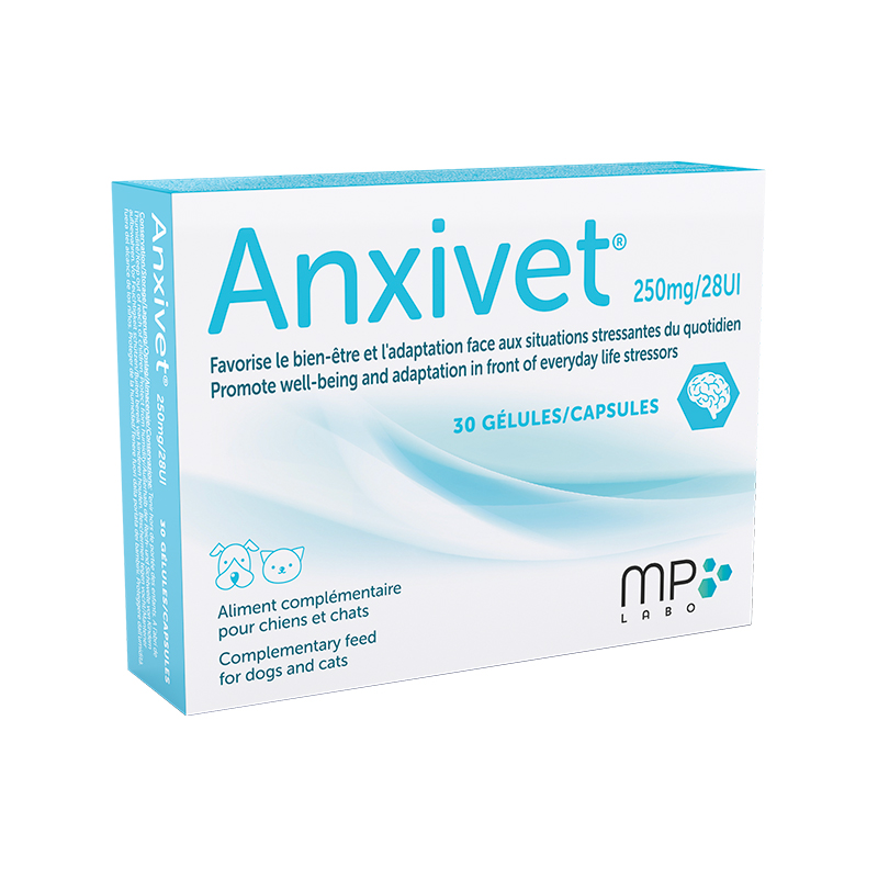 Anxivet 250 mg/28 NE stressz és félelem enyhítésére 30 db