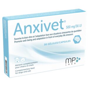 Anxivet 500 mg/56 NE - stressz és félelem enyhítésére kutyáknak és macskáknak 30 db