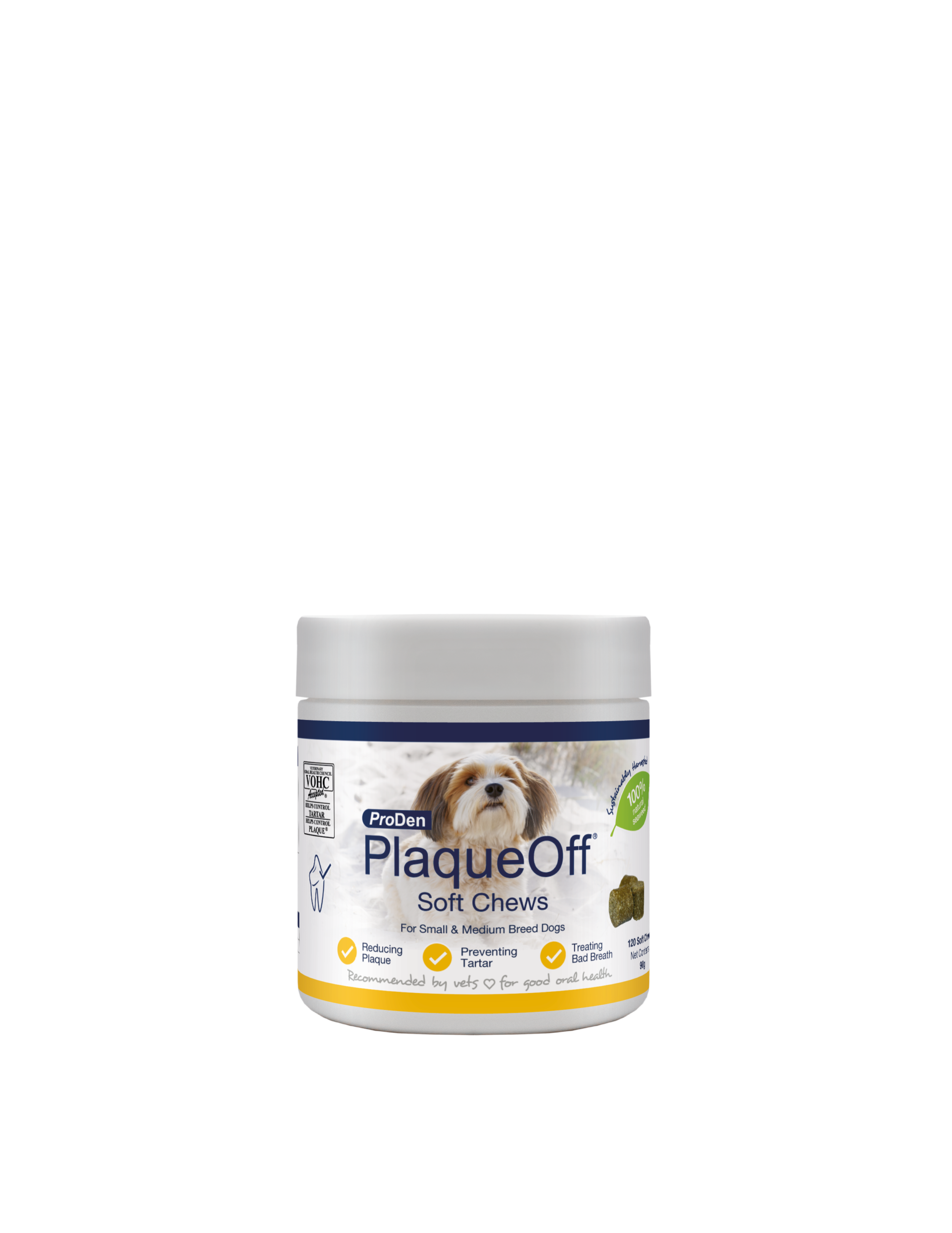 ProDen PlaqueOff Small Dog fogkő és lepedék elleni jutalomfalat 120 db